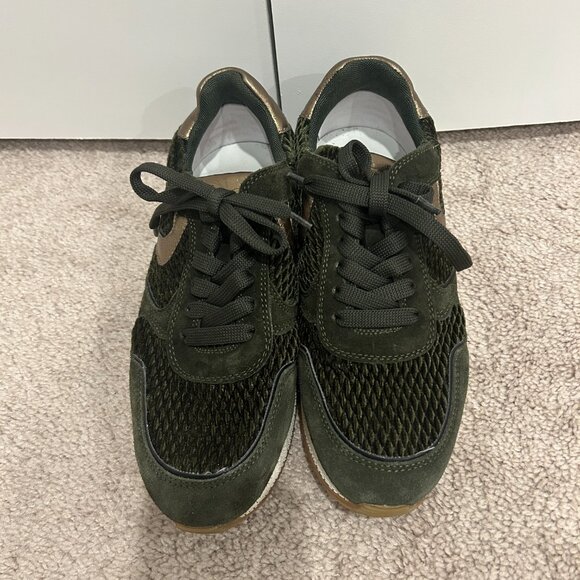 Voile Blanche Julia Powers Suede and Velour Sneaker Size 38 - Picture 2 of 8